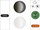 replacement lenses / a181 evil eye halfrim pro L - vario (antifog)